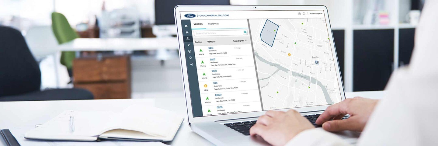 Ford Commercial Solutions Telematics Software